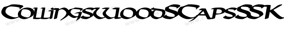 CollingswoodSCapsSSK Bold字体转换